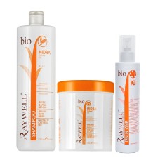 Набор Raywell Bio Hidra шампунь+маска+молочко для увлажнения волос, 2х200/100 г. разлив