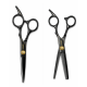 Набор парикмахерских ножниц Toni&Guy Black для стрижки и филирования волос, 6.0