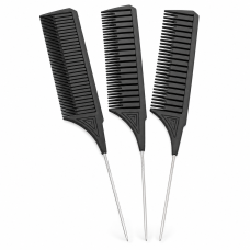 Професійний набір гребінців для мелірування та фарбування MY Cosmetics Comb Black, 3 шт