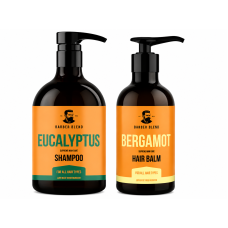 Набір чоловічий Barber Blend Eucalyptus & Bergamot & Arizona – комплексний догляд для волосся, 500/300 мл