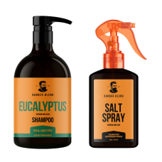 Набір шампунь та спрей Daily Styling Set Barber Blend щоденний догляд та стайлінг волосся, 500/120 мл