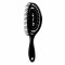 Щітка масажний гребінець для волосся Beauty Tools спіраль скелетна овальна продувна (чорна)