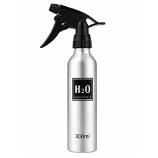 Перукарський пульверизатор Beauty Tools для волосся H2O метал, сріблястий, 300 мл