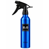 Перукарський пульверизатор Beauty Tools для волосся H2O метал, синій, 300 мл