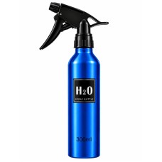 Перукарський пульверизатор Beauty Tools для волосся H2O метал, синій, 300 мл