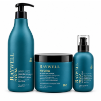Набор Raywell B.IO HYDRA Nutritive TRIO шампунь, маска и флюид для питания сухих волос, 200+200+100 г (разлив)