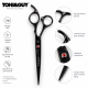 Профісійні ножиці для стрижки Toni&Guy 7.0" чорні