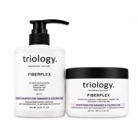 Відновлюючий набір Triology Fiberplex DUO шампунь і маска для пошкодженого та фарбованого волосся, 500+330 мл