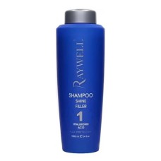 Шампунь для блиску волосся Raywell Shine Filler Shampoo з гіалуроновою кислотою 1000 мл заводська тара