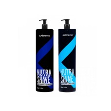 Набір Extremo Nutra Shine шампунь і кондиціонер для делікатного очищення та живлення волосся (EX434/EX241) 2х500 мл заводська тара