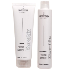 Набор Envie Luxury Keratin шампунь и маска для поврежденных волос с кератином (EN453/EN452), 2х250 мл  