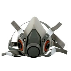 Защитная маска Happy Hair Chemical для лица класс защиты FFP2 (KN95) в комплекте с фильтрами