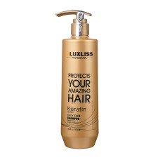 Luxliss Keratin Daily Care Shampoo 500 мл | Шампунь із кератином