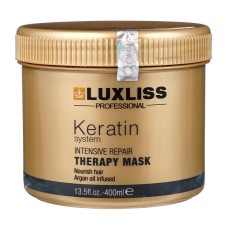 Восстанавливающая маска с кератином Luxliss Keratin Intensive Repair Therapy Mask 400 мл