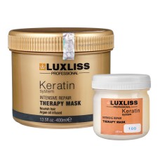 Відновлювальна маска з кератином Luxliss Keratin Intensive Repair Therapy Mask 100 мл розлив