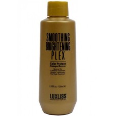 Средство для разглаживания волос LUXLISS Smoothing Brightening Plex, 100 мл