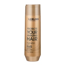 Шампунь кератиновий Luxliss Keratin Smoothing Daily Care Shampoo для щоденного використання 250 мл