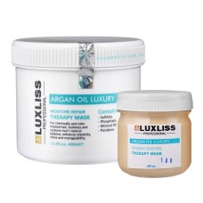 Зволожуюча арганова маска Luxliss Argan Oil Luxury Moisture Repair Therapy Mask Original для відновлення волосся 100 мл в розливі