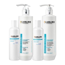 Набір Luxliss Argan Oil Luxury Intensive Moisture Original зволожуючі арганові шампунь та кондиціонер 2x200 мл в розливі