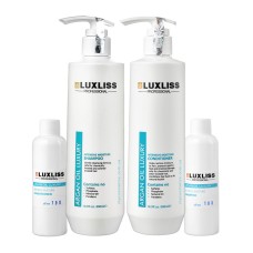 Набір Luxliss Argan Oil Luxury Intensive Moisture Original зволожуючі арганові шампунь та кондиціонер 2x100 мл в розливі