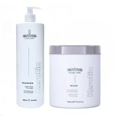 Набор Envie Luxury Keratin шампунь и маска для поврежденных волос с кератином (EN451/EN450) 2х200 г (разлив)