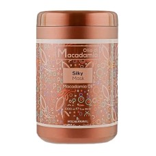 Маска-шелк KLERAL System Olio Di Macadamia Silky Mask с экстрактом ореха макадамия для увлажнения волос, 1000 мл