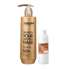 Кератиновий кондиціонер Luxliss Keratin Smoothing Daily Care Conditioner для щоденного використання 100 г (розлив)