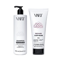 Набір VIART with Caviar Extract шампунь та маска для відновлення та розгладження волосся, 250/200 мл