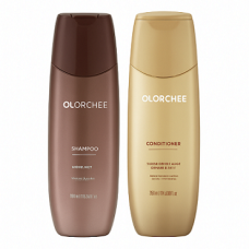Набор для интенсивного питания и увлажнения волос Olorchee Moisture Care (шампунь + кондиционер), 2x200 г (разлив)