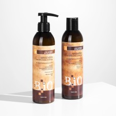 Набор B.iO Sinergy DUO питательный шампунь и маска для восстановления волос, 2х250 мл