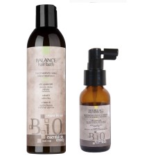 Набір B.iO Sinergy шампунь і пілінг для жирної та схильної до лупи шкіри голови, 250/60 мл