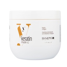 Інтенсивна маска Y4.2 Sinergy Mask з кератином та колагеном для миттєвого відновлення волосся, 500 мл