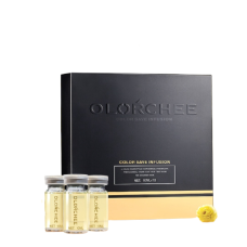 Ампулы для для защиты цвета окрашенных волос OLORCHEE Color Save Infusion, 10х10 мл