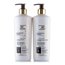 Набір для холодної реконструкції Flps Tratamento Capilar Premium RP, 2х100 г (розлив)