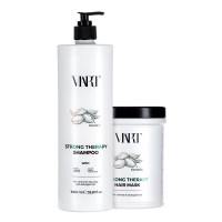 Набор VIART with Keratin & Argan Oil шампунь и маска для крашеных и поврежденных волос, 2х1000 мл