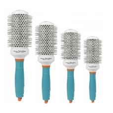 Набір професійних термобрашів для волосся Nano Ionic Ceramic круглих керамічних, 27 см