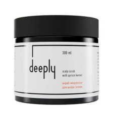 Скраб для шкіри голови deeply scalp scrub with apricot kernel 300 мл