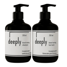 Набор deeply Blond DUO шампунь и бальзам с антижелтым пигментом, 2х250 мл