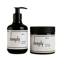 Набір deeply DUO шампунь normalizing та маска restoring для жирного волосся та шкіри голови 300/250 мл