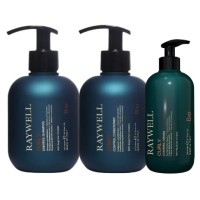 Набір Raywell B.IO Curly Control шампунь, кондиціонер, крем для кучерявого волосся 2х275+200 мл