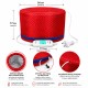 Преміальная електрична тканинна термошапка (сушуар) Beauty Tools для масок, ламінування та лікування волосся червона