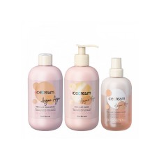 Набір Inebrya Argan Oil Pro-Age TRIO з аргановим маслом для фарбованого волосся шампунь+маска+кондиціонер, 300/300/200 мл