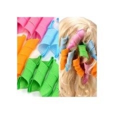 Бигуди-спирали Magic Leverag Roller Curler для завивки локонов на длинные волосы, набор из 18 шт
