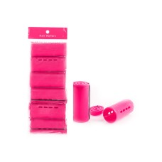 Набір бігуді-коклюшок Professional для завивки волосся з гумкою рожеві, 80x35 мм