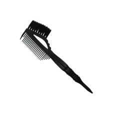 Кисточка для окрашивания волос с расческой Harry-2 черная, 23 см