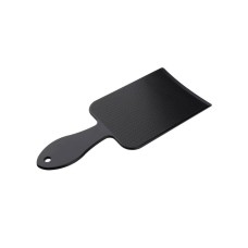 Лопатка планшет для окрашивания, балаяжа, мелирования волос HS529-01 широкая черная 20 см
