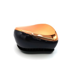 Расческа для волос Tangle Teezer Compact глянцевая черно-бронзовая