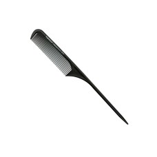Тонкий карбоновий антистатичний гребінець Toni&Guy з тонкою ручкою, чорний (0712)