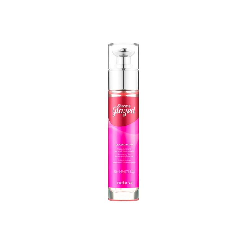 Флюид Inebrya Sheсаre Glazed Fluid для блеска волос с эффектом глазировки