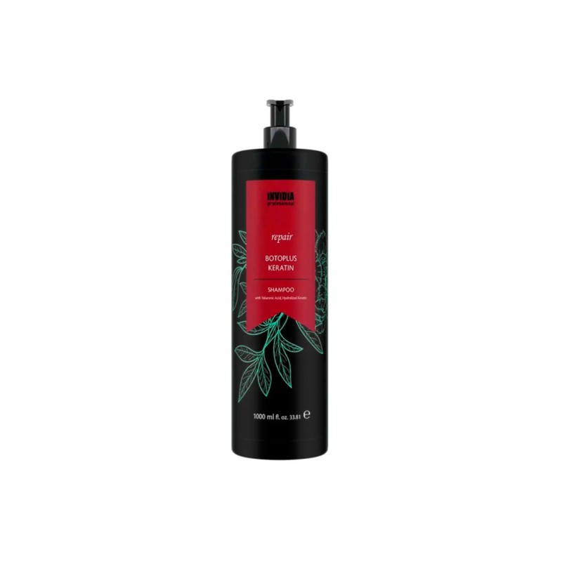 Шампунь відновлюючий Invidia Botoplus Keratin Shampoo для пошкодженого волосся з кератином (EIN2041)